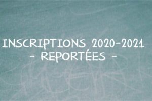 AFFICHE INSCRIPTIONS 2020-2021 reportées site vignette